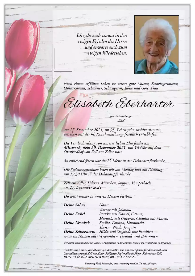 Parte von Elisabeth Eberharter